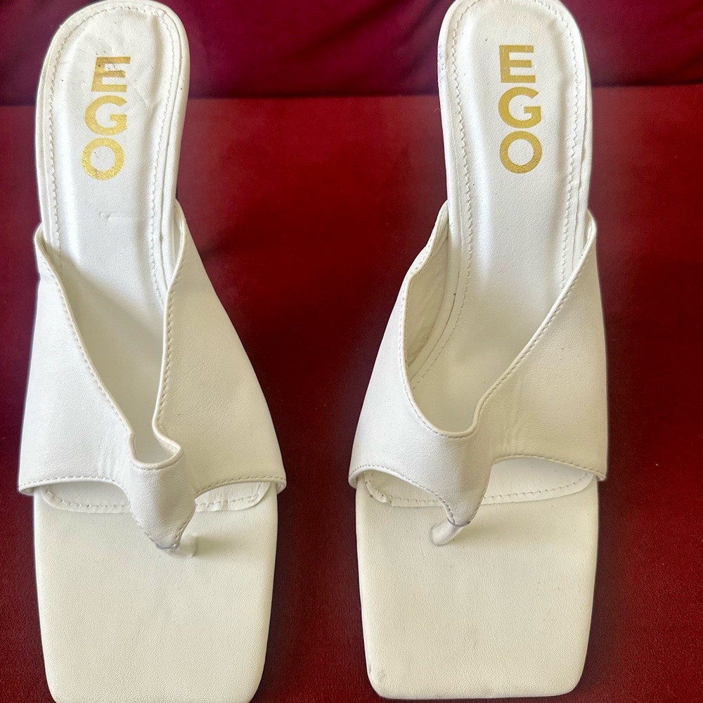 EGO Women's White Sandals size 7